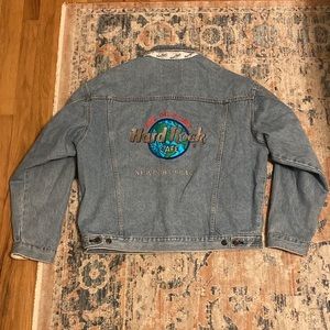 Hard Rock Cafe denim jacket - men’s
